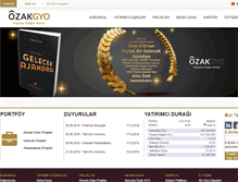 Tablet Screenshot of ozakgyo.com